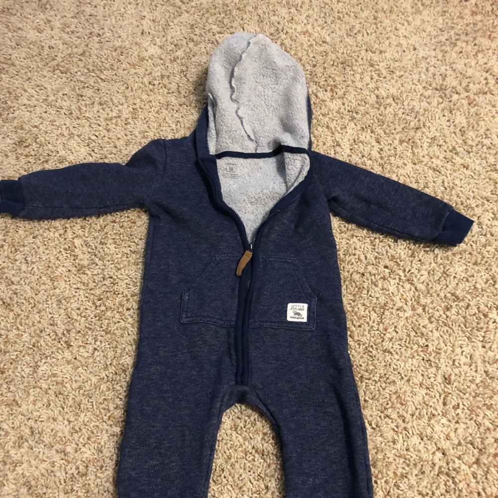 Carters Long sleeve and pant romper